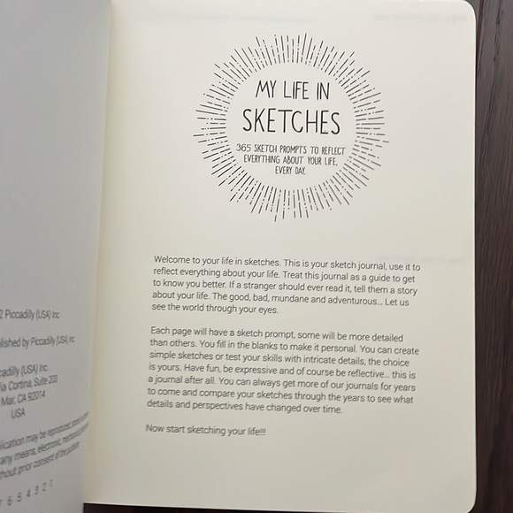 Brand new never used my life in sketches notebook - Picture 2 of 3